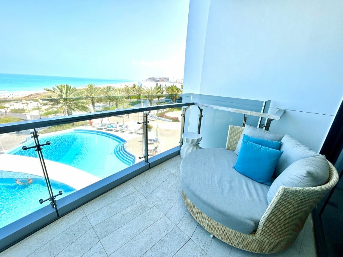 Balcony at Jumeirah at Saadiyat Island Resort
