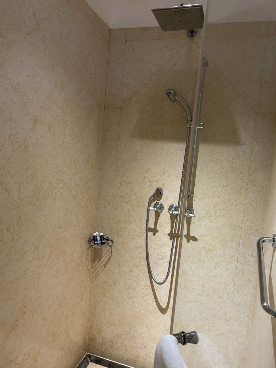 Westin Mina Seyahi Beach Resort shower room