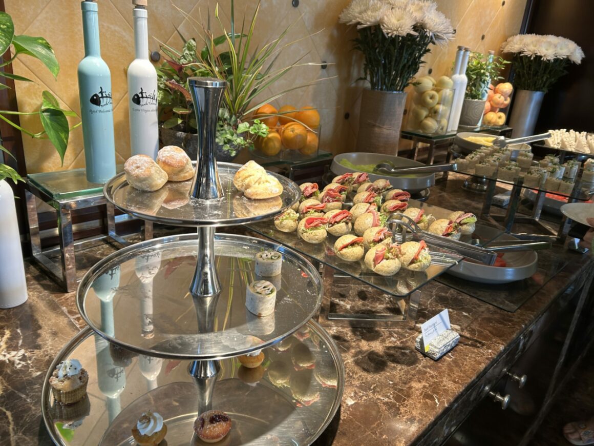 Selection of pastries 