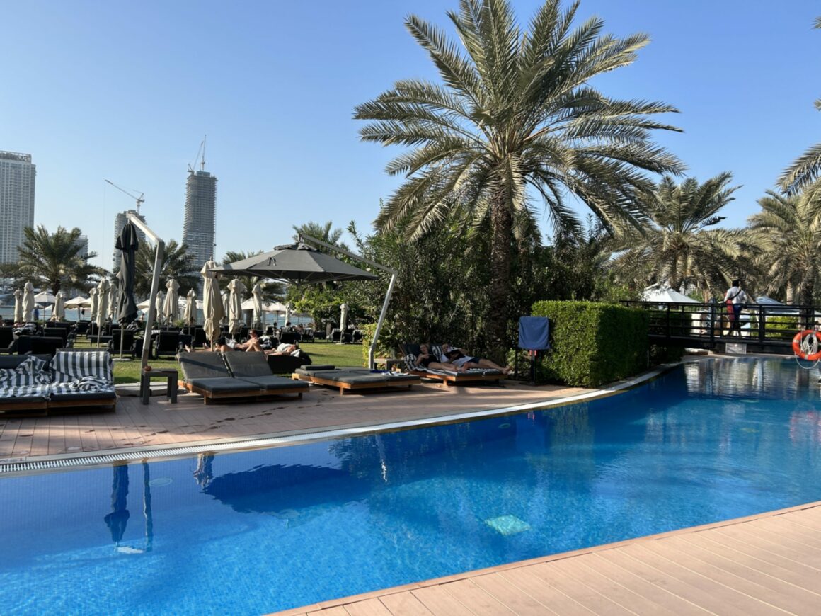 River area Pool at Westin Mina Seyahi Beach Resort