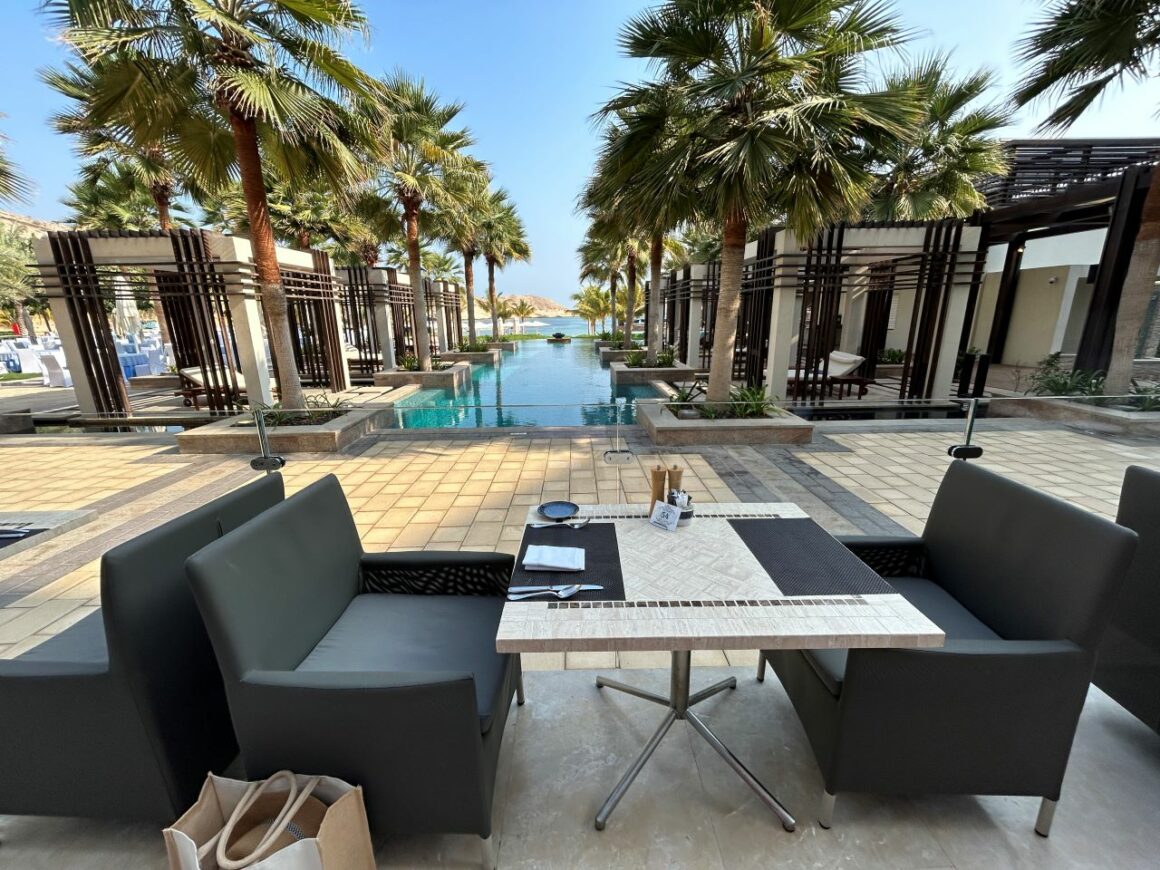 Jumeirah Muscat Bay Swimming Pool view