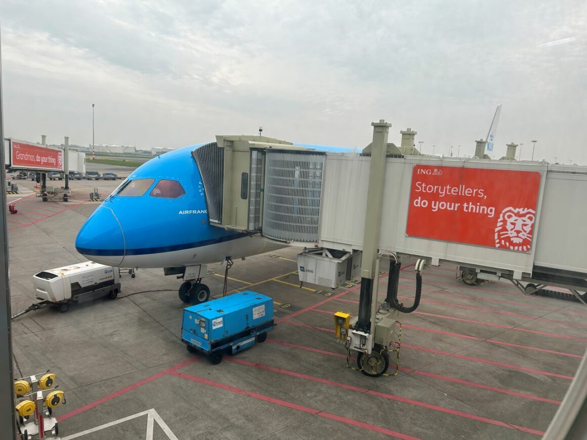 KLM Business Class Aircraft