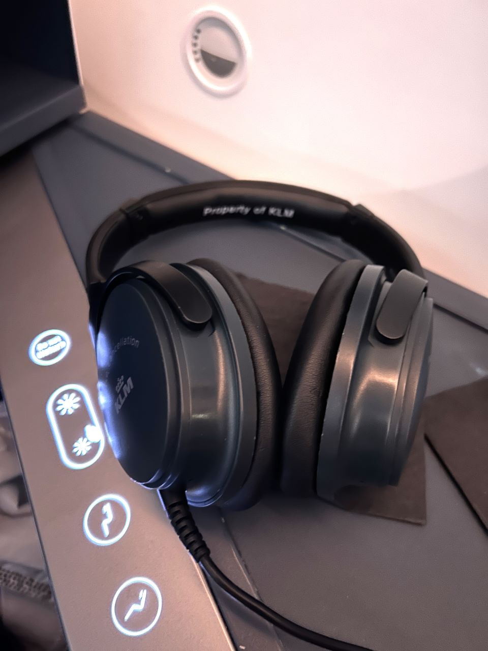 KLM Business Class Headphones