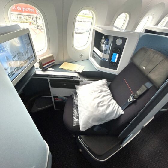 KLM Business Class IFE