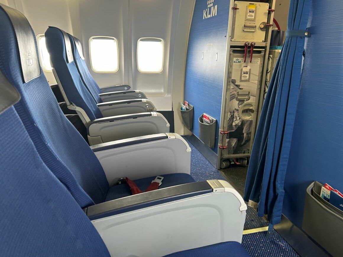 KLM Business Class Seats