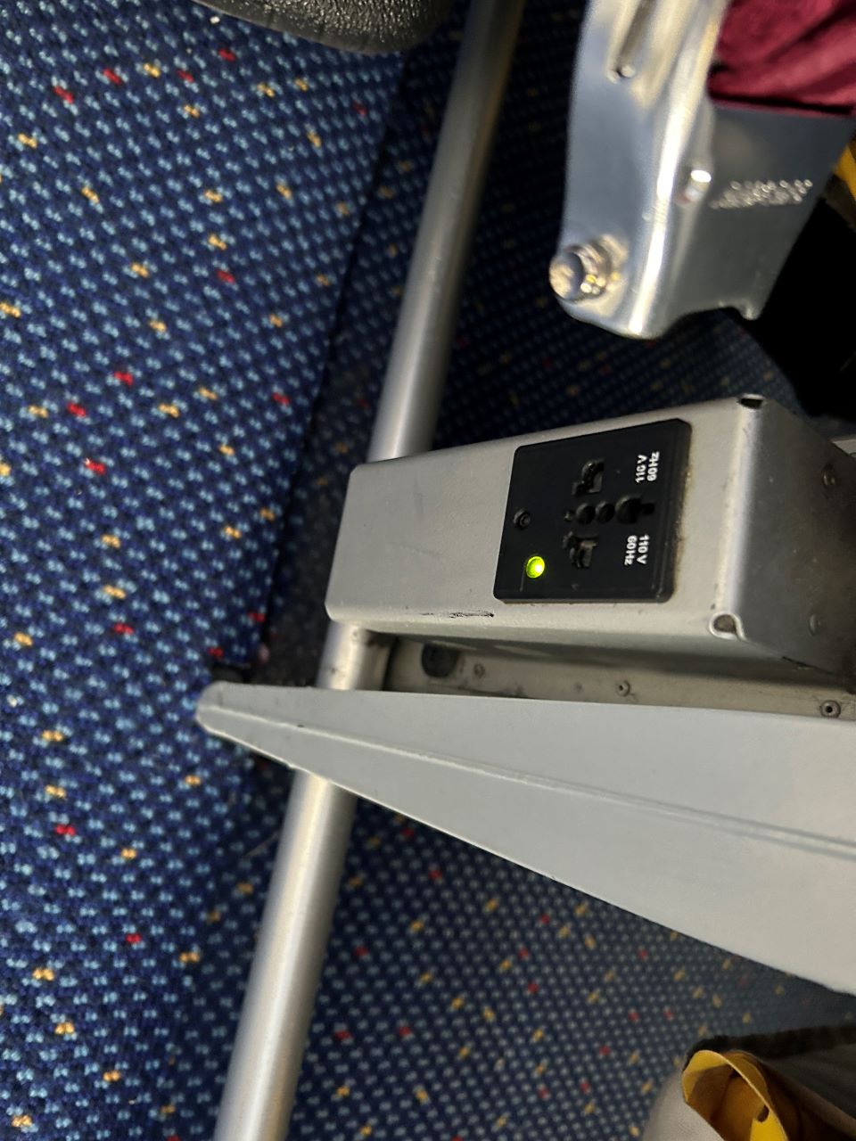 KLM Business Class Socket