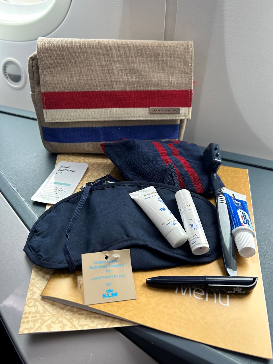 KLM Business Class Toiletries