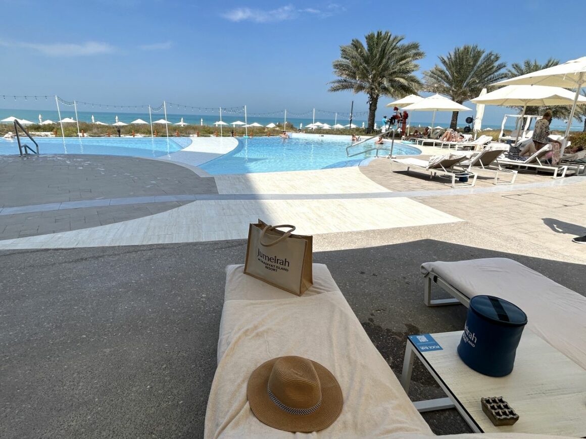 adult Swimming Pool at Jumeirah at Saadiyat Island Resort