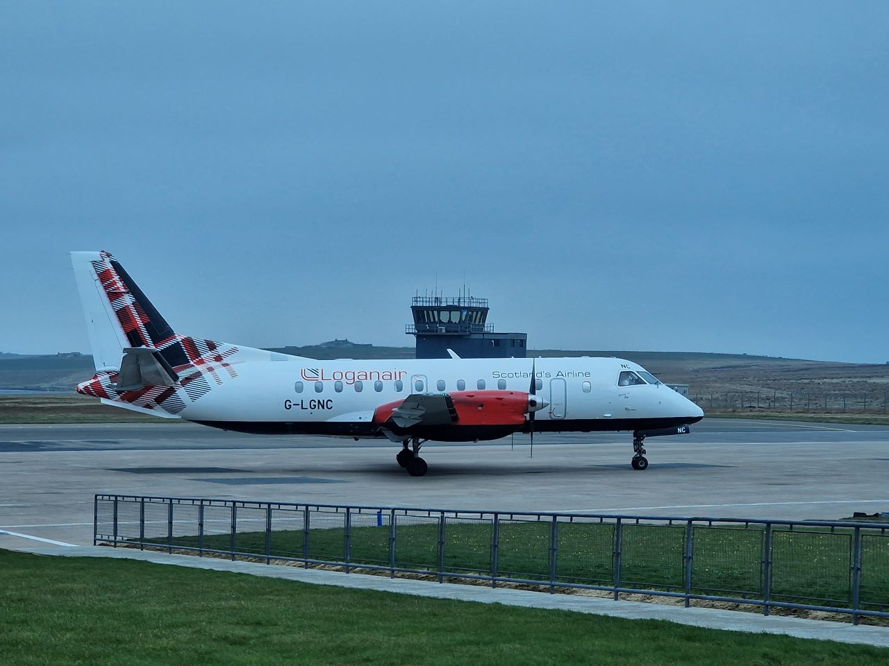 Saab 340 Arrival