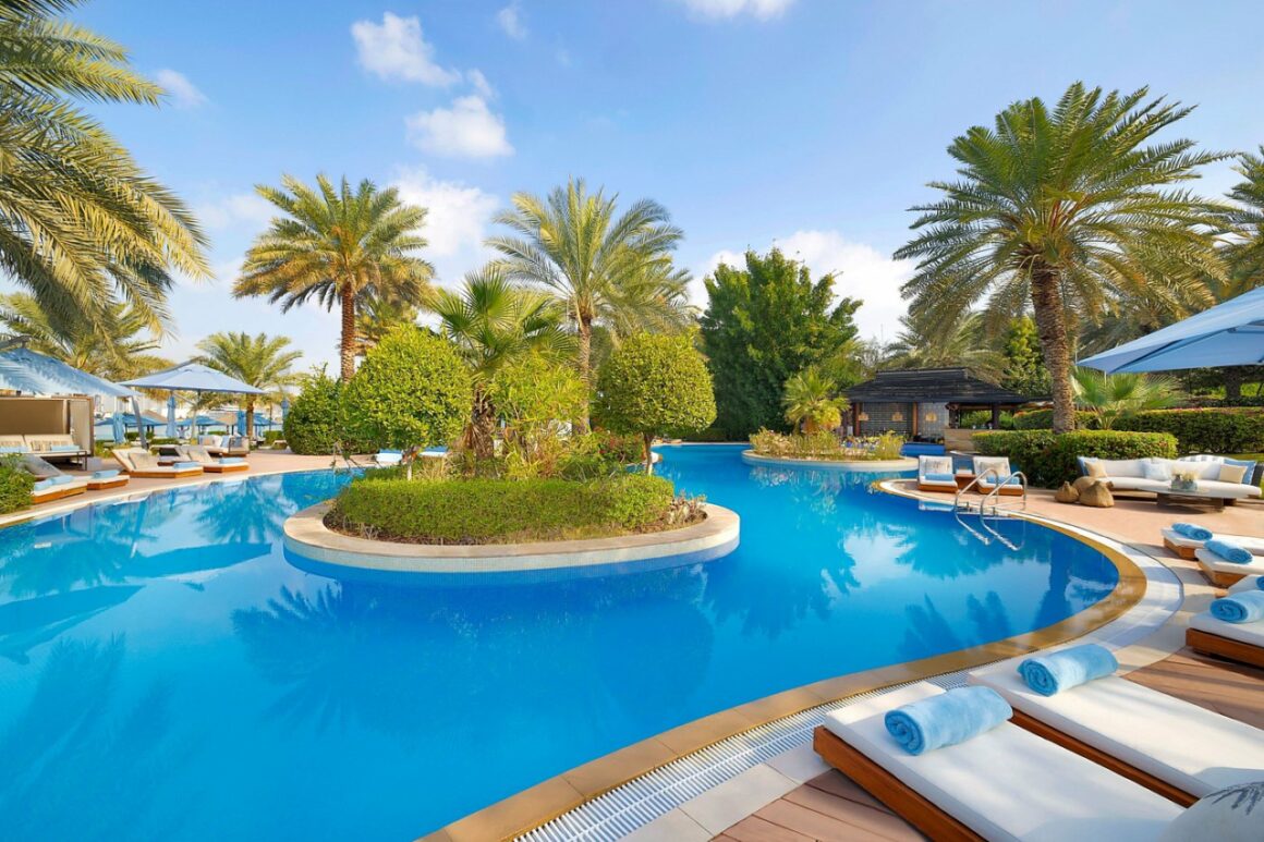 Westin Mina Seyahi Beach Resort Adults Pool Area 