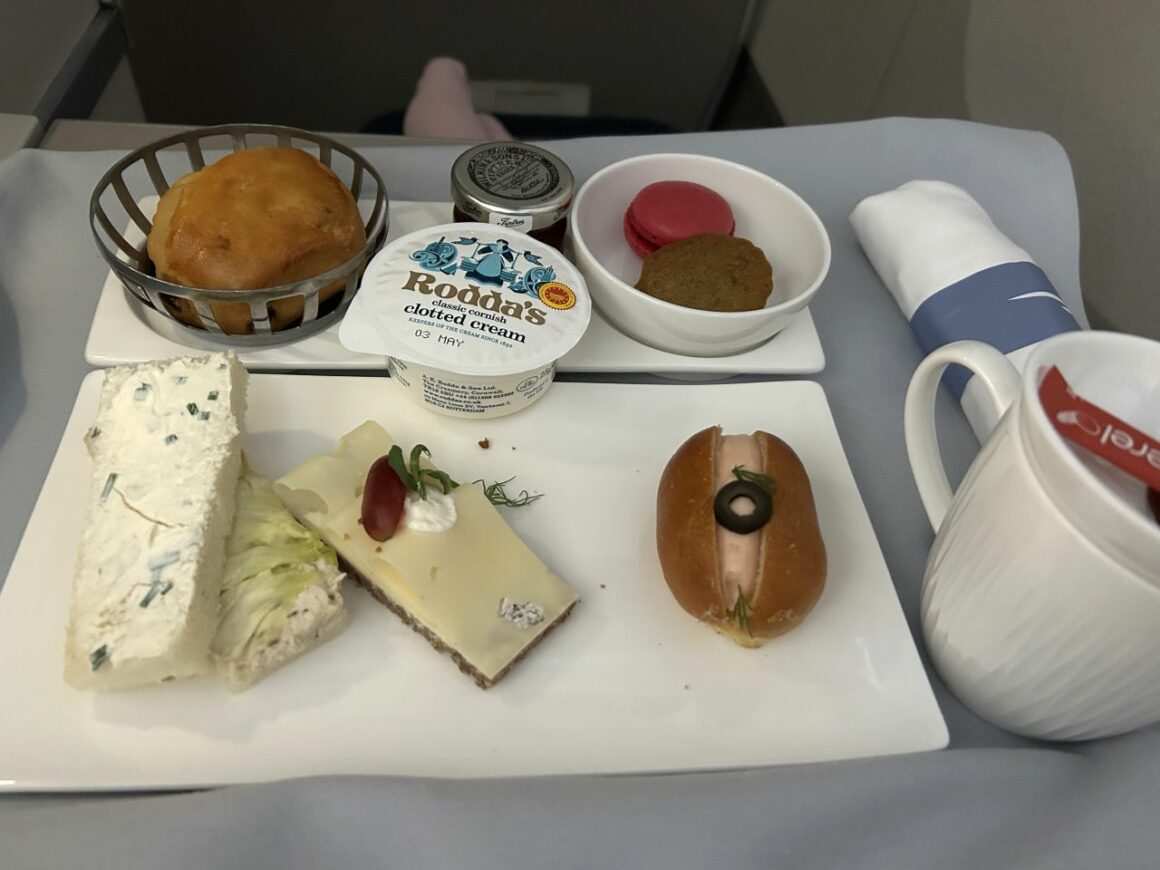 British Airways Old Club World Cream Cheese and more