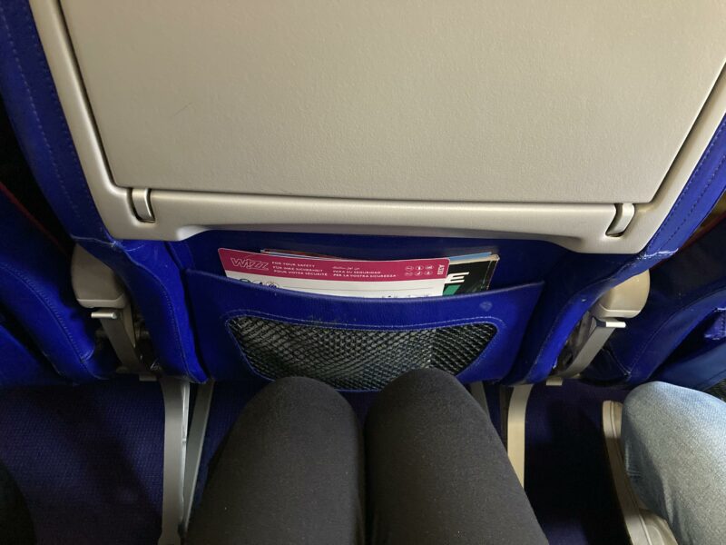 wizz air legroom