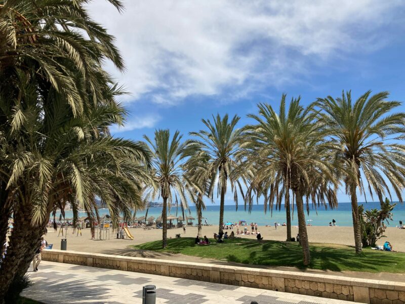 malaga beach