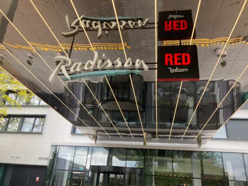 Radisson Red entrance