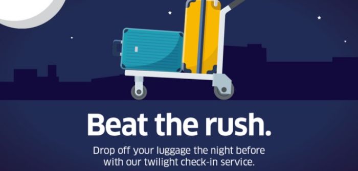 Twilight bag-drop service expanded at Edinburgh Airport