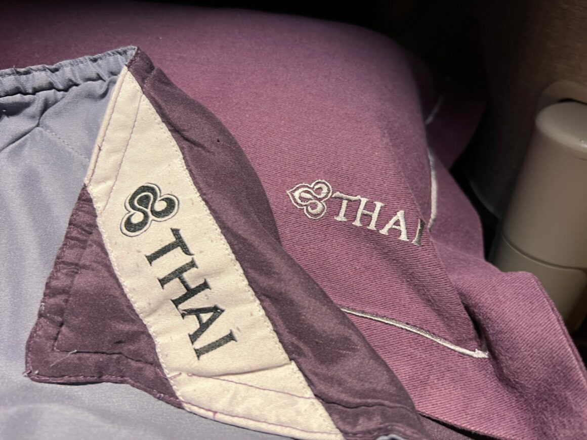 Thai Airways Royal Silk A350 Business Class Cushion