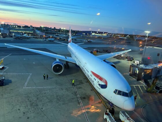 Soho Lounge JFK British Airways Plane