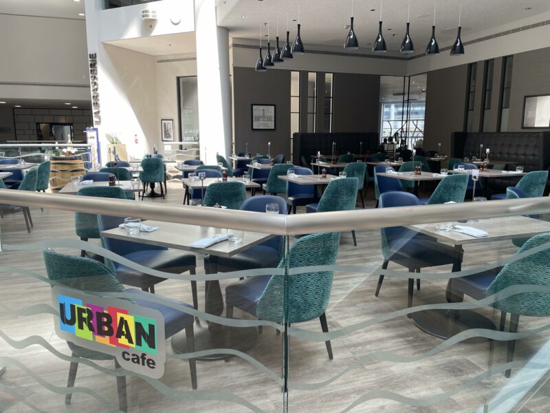 Urban cafe at the Sofitel London Gatwick