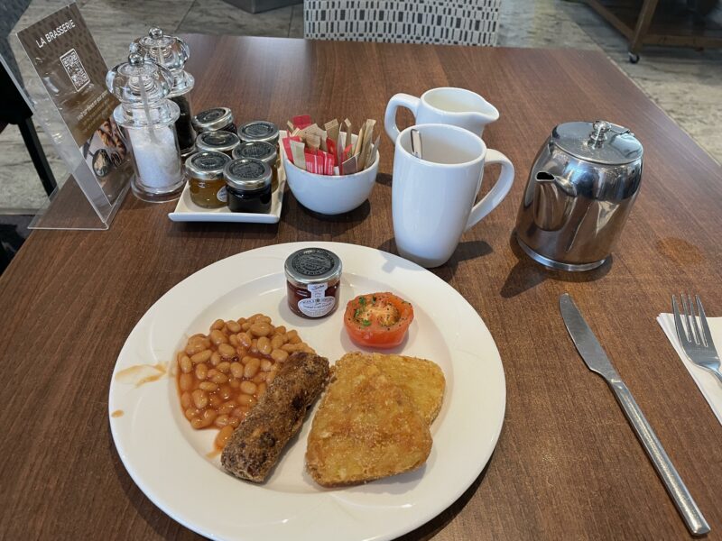 breakfast at the Sofitel London Gatwick