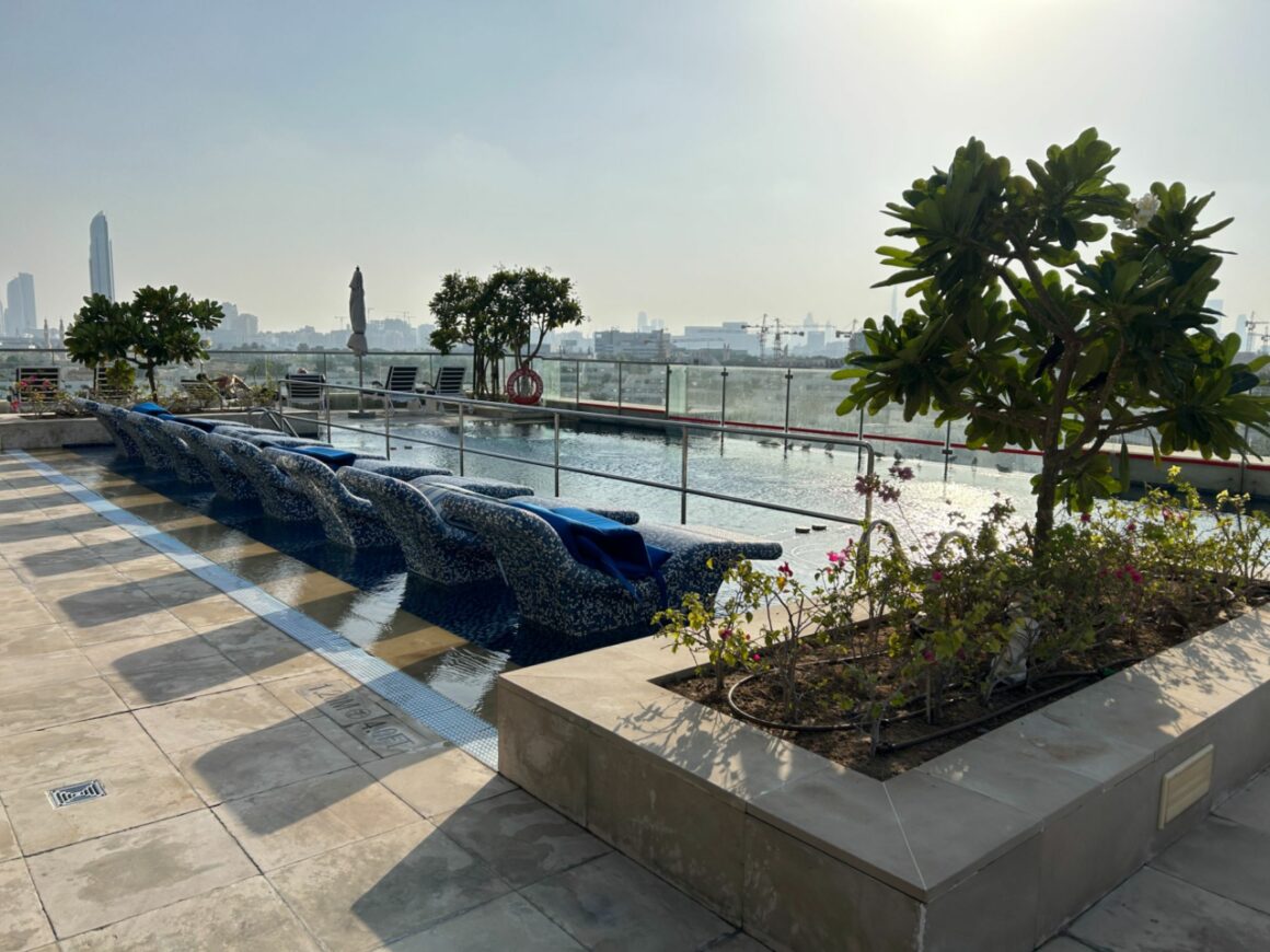 Royal club rooftop pool