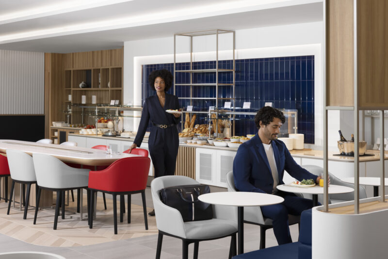 Air France officially opens its fully refurbished lounge at San Francisco airport