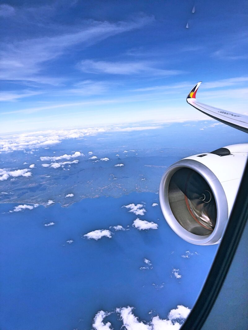 Philippine Airlines Business Class Outside View