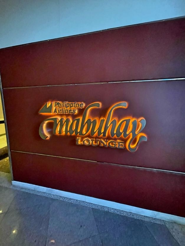 Philippine Airlines Mabuhay Lounge Manila