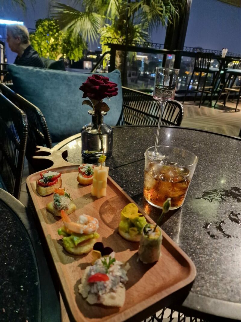 Rooftop Bar Food