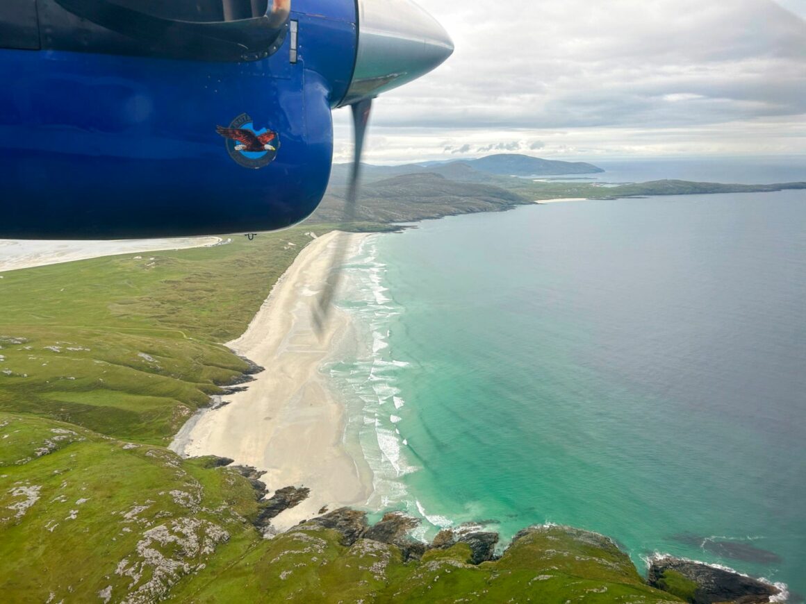 Beach Landing in Scotland