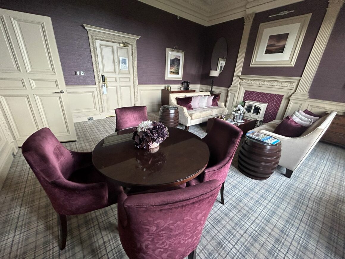 The waldorf astoria edinburgh The caledonian room 