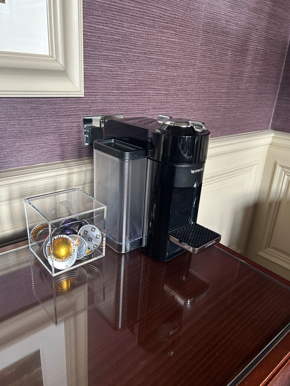 The waldorf astoria edinburgh The caledonian nespresso 