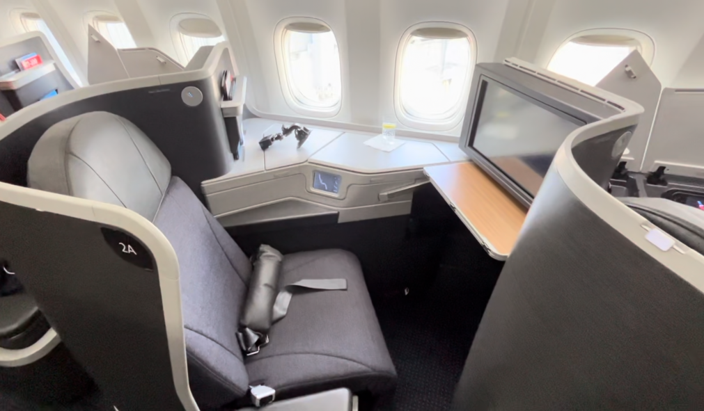American Airlines 777 Seat