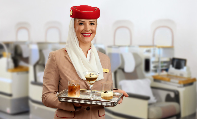 Coffee onboard Emirates - Special Coffee Creations