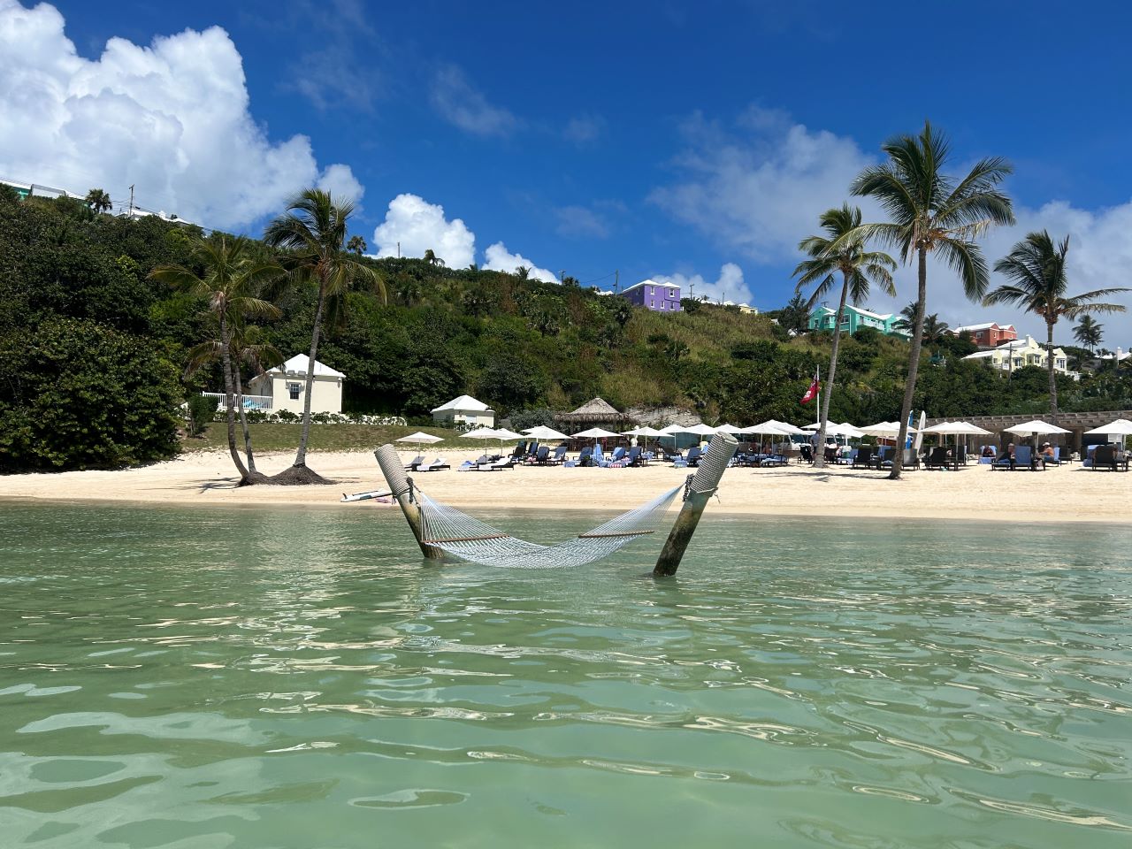 Hammock in the beach