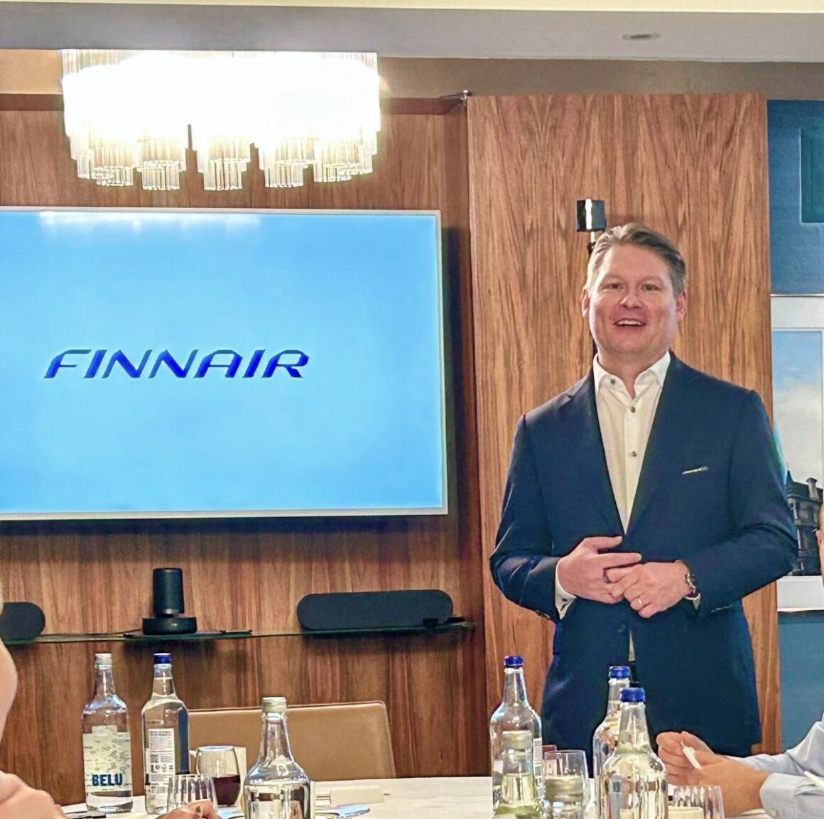 Finnair's CEO Topi Manner