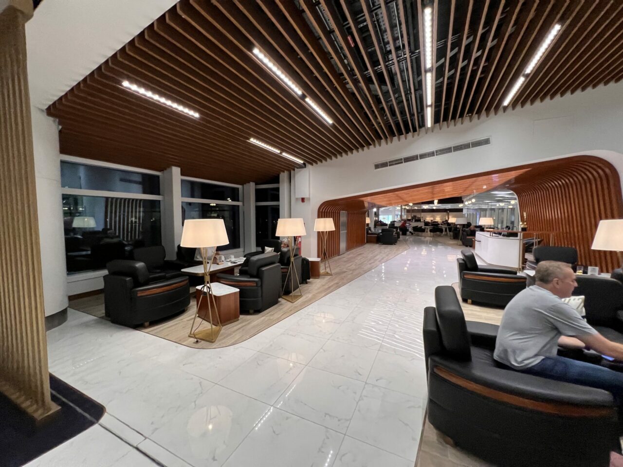 Gulf Air Lounge space