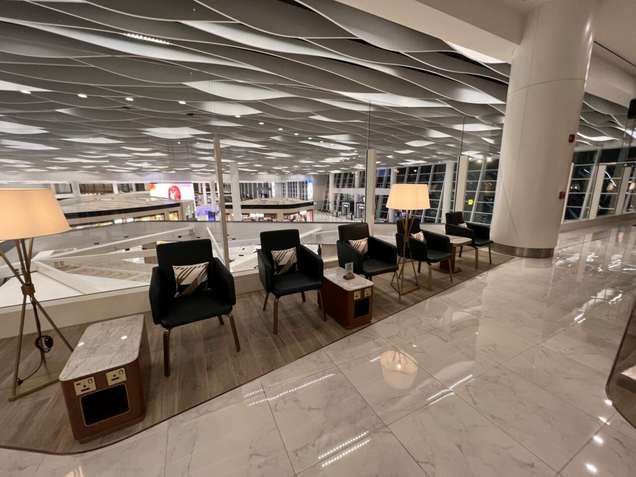 Gulf Air Lounge space