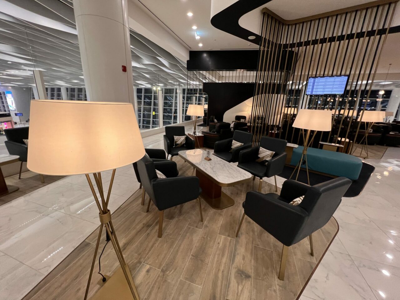 Gulf Air Lounge space
