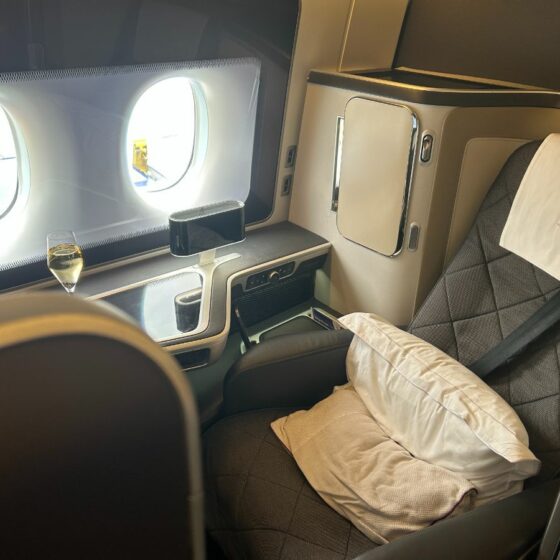 British Airways new First class Suite