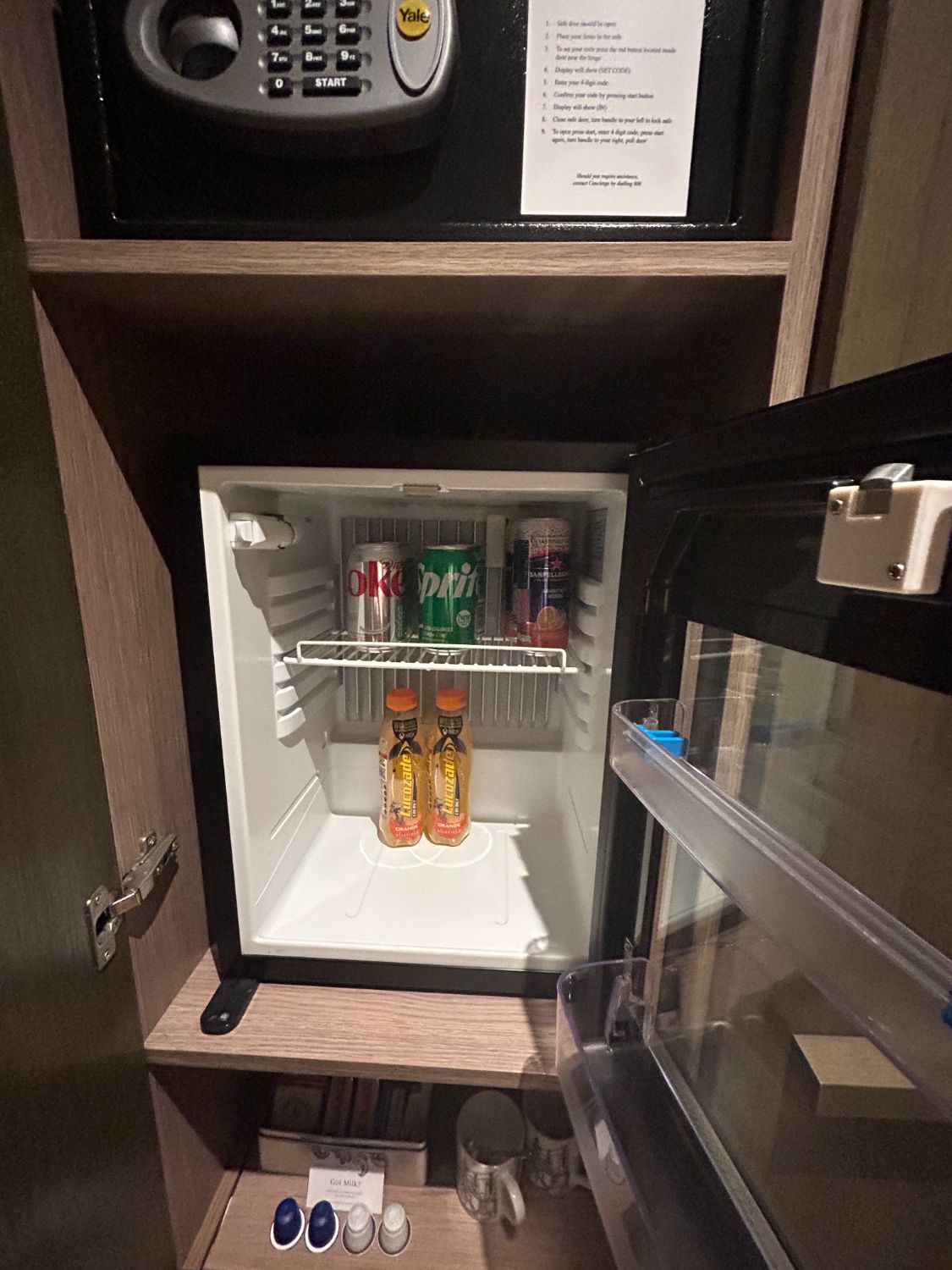 Blythswood Square Hotel Glasgow Refrigerator 