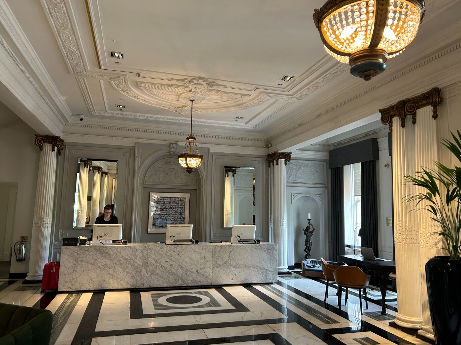 Blythswood Square Hotel Glasgow Check In 
