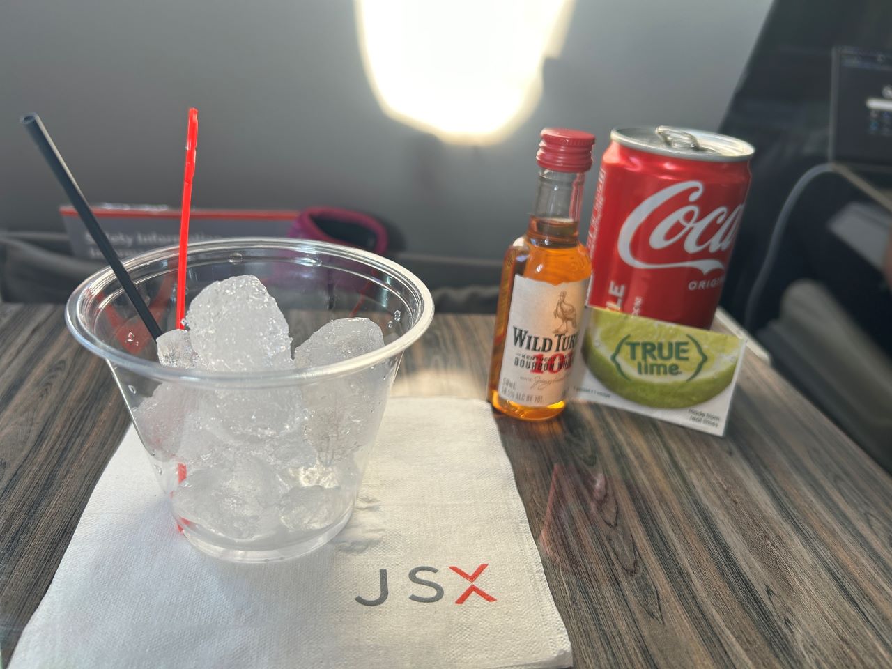JSX Private Jet Cocktail