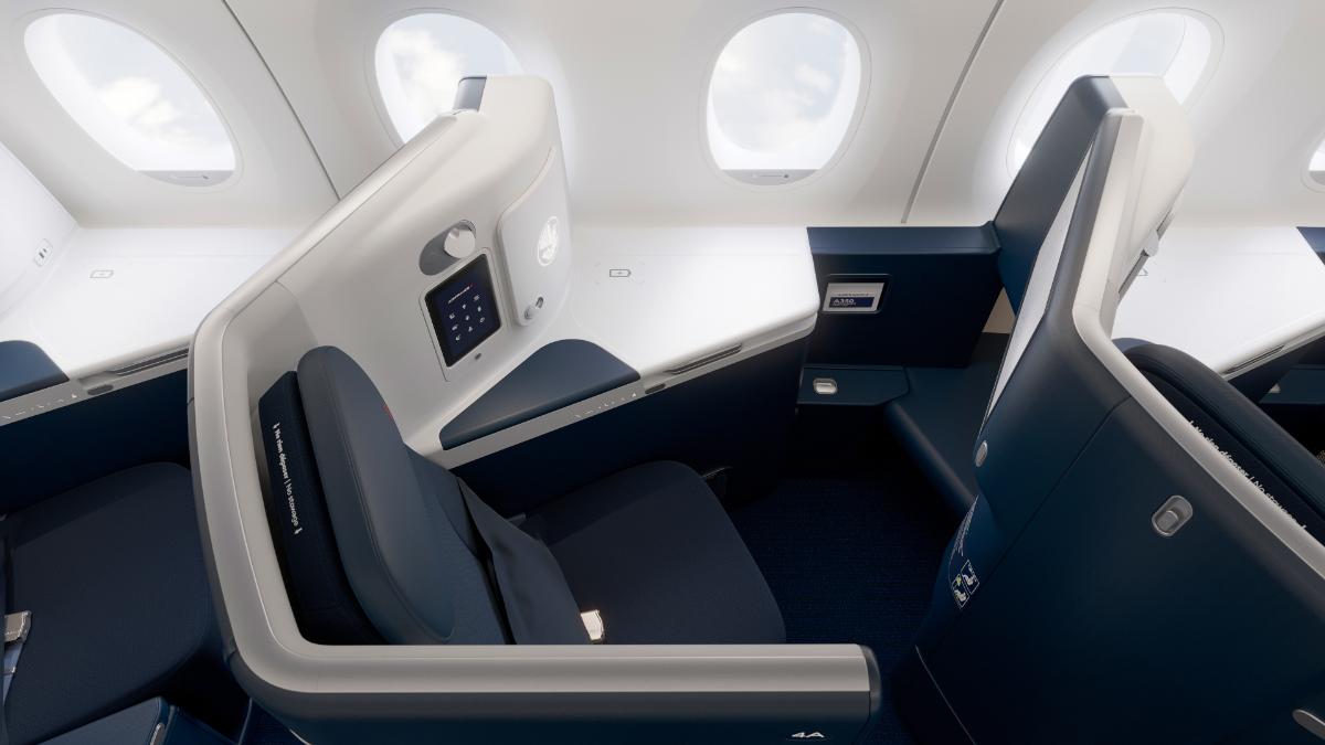 Air France - standard A350 business class suite