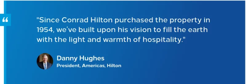 Danny Hughes, President, Americas, Hilton