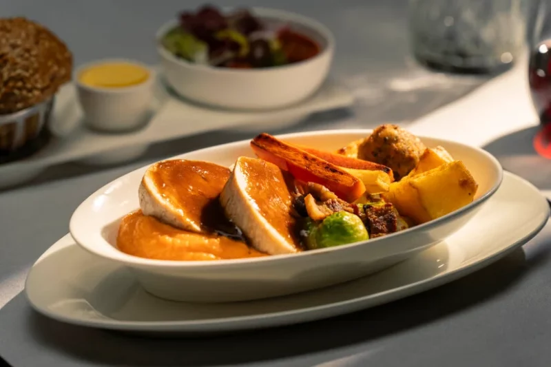 British Airways Festive Menu 