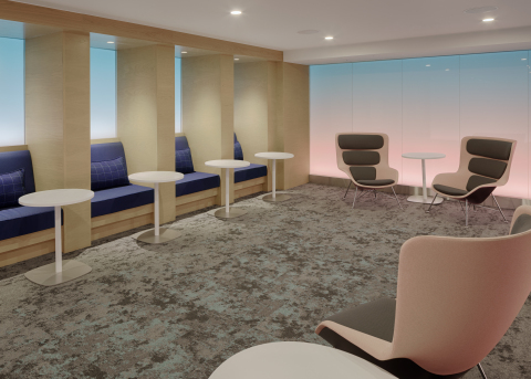 The Centurion Lounge - Relaxing Area and Spa Services