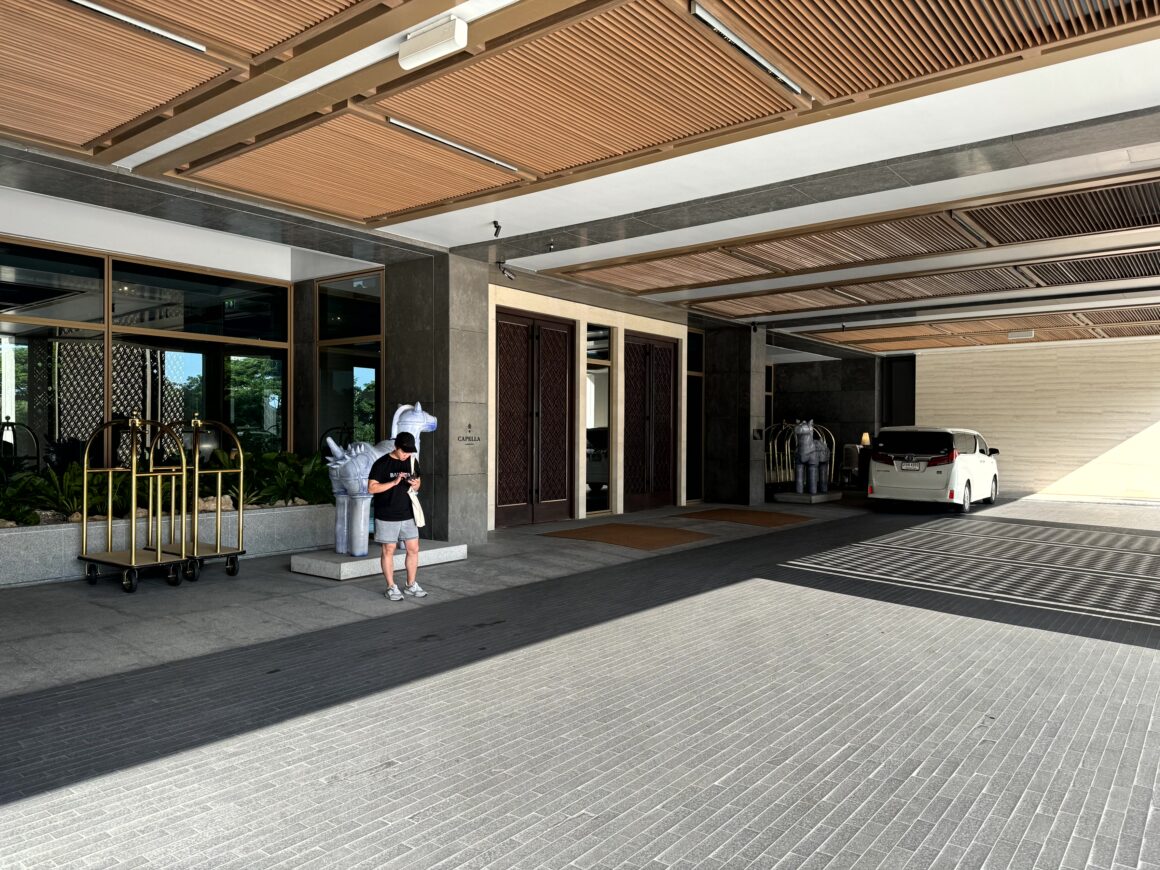 Front Lobby of Capella Hotel