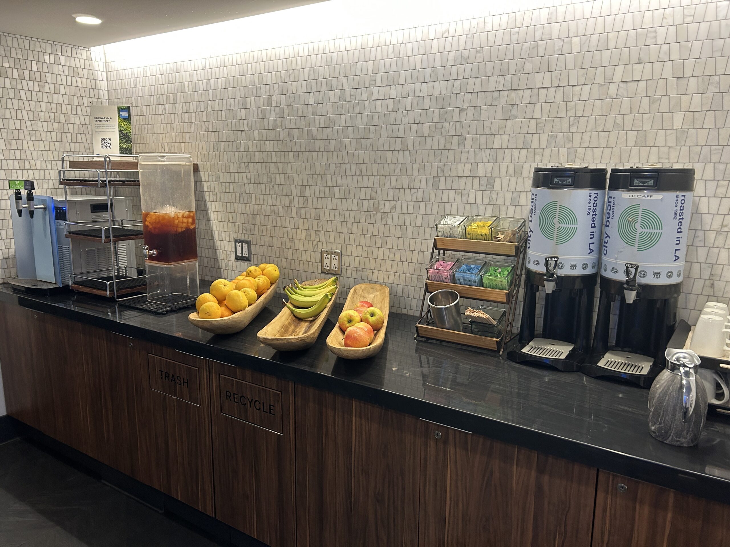 The Centurion Lounge - Kitchen Section