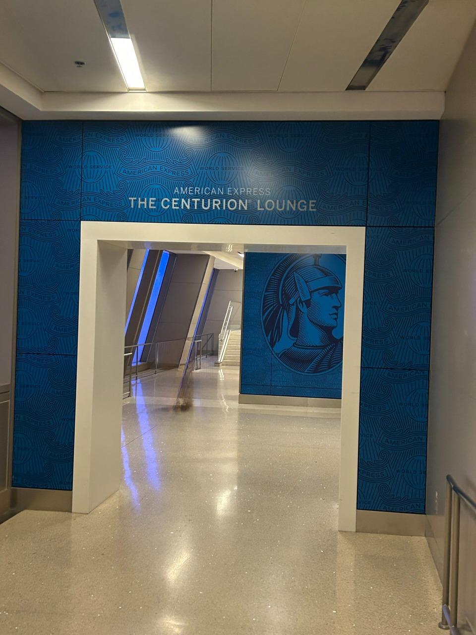 The Centurion Lounge - Entrance