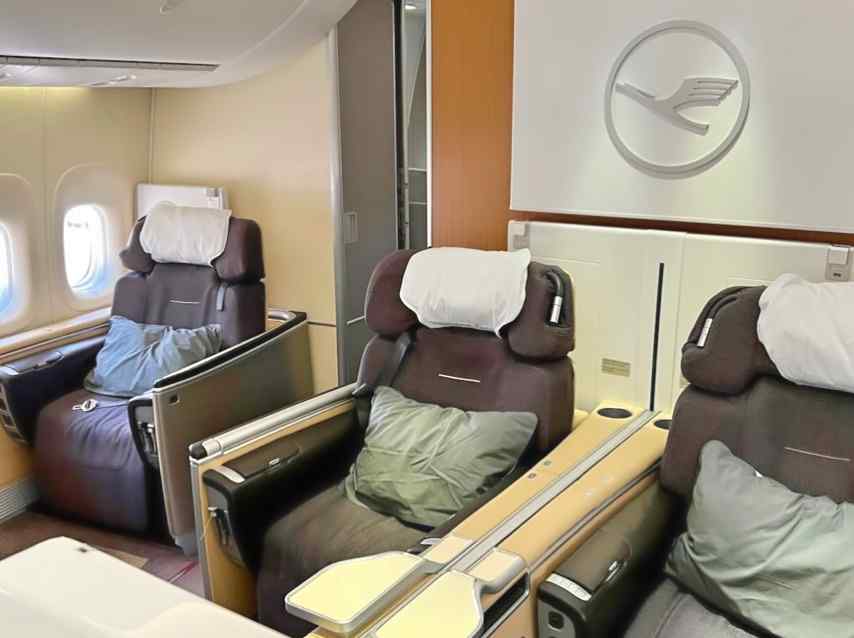 Lufthansa First Class Seat